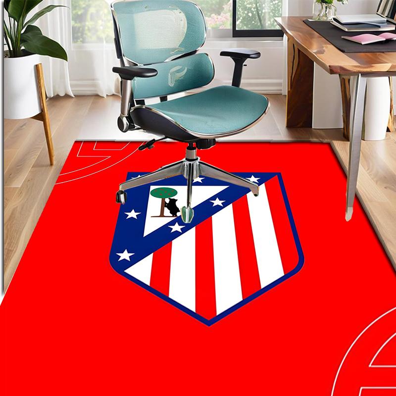 Football Club Pattern Rug, Indoor/Outdoor Mat, for Picnic, Gameroom, Bedroom, Office, Living Room, Home Decor Carpet, Birthday Gift