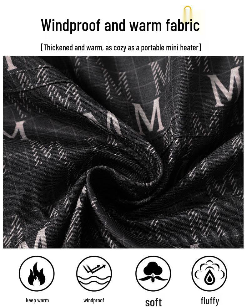 2025 Winter Mid-Length Plus Size Men's Cotton Padded Jacket - Trendy and Comfortable, Fits Up to 300 Jin
