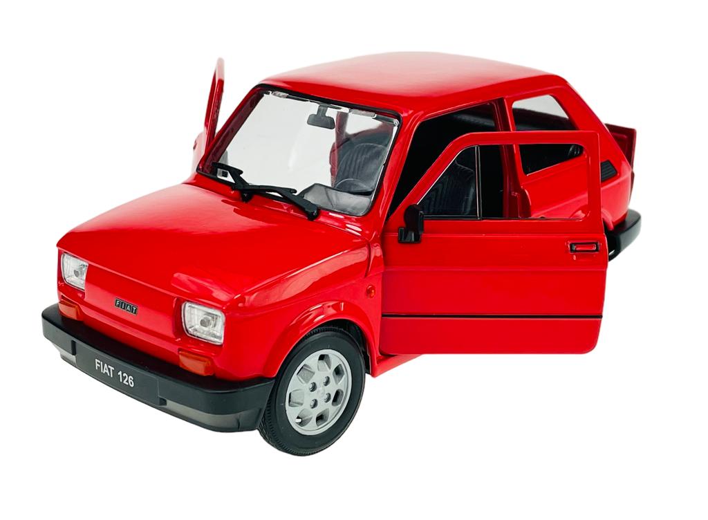 WELLY FIAT 126p RED 1:21 24066