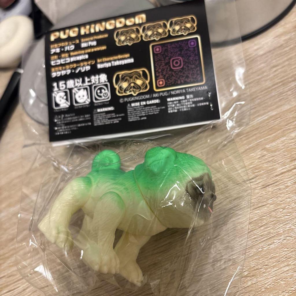 [USED] Akipagu PUGJYU Pug Beast Spring Green ver PUG