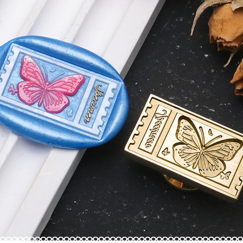 

Пчела, коровья голова, насекомое, белка, орел, бабочка, кошка, восковая печать, штамп, съемная круглая латунная голова для декора, подарков, свадеб, конвертов