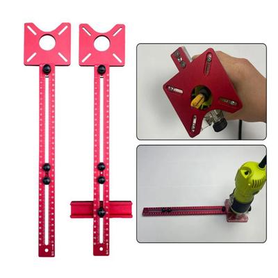 מתקן 4 ב-1 למתכנן (ראוטר) ליצירת חריצים, מתקן לנגרות, חומרי אבזור לארונות, מתקן קידוח (ג'יג) מאלומיניום ליצירת חריצים, מתקן למתכנן (ראוטר) לחיתוך מעגלים