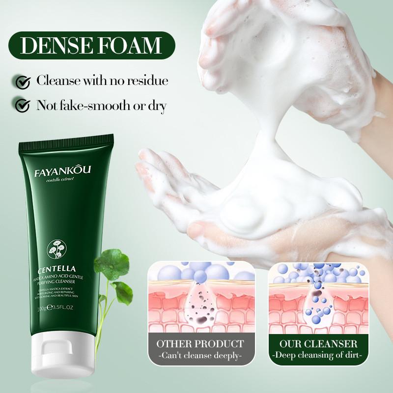 Fayankou Gentle Moisturizing Cica Amino Acid Facial Cleanser For All Skin Types 100g
