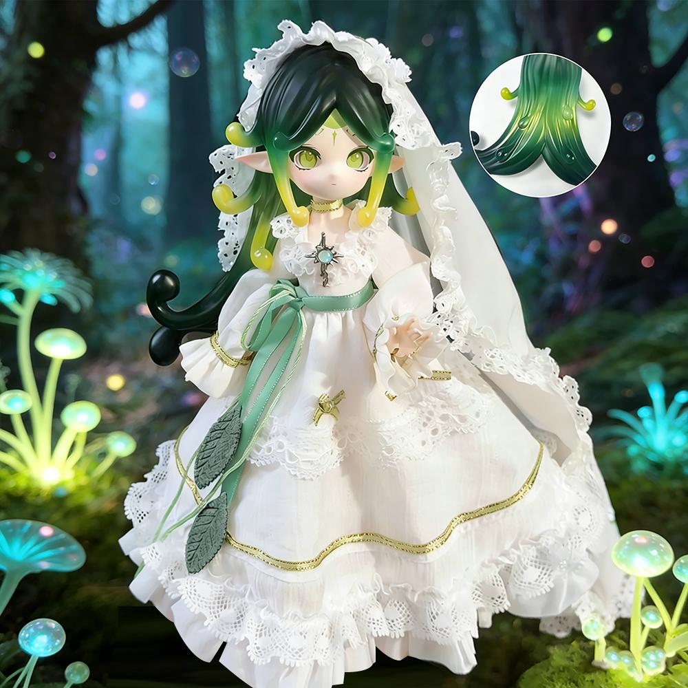 Authentic in Stock Mushroom Fungus 1/12 BJD Blind Box Movable Joint Doll Anime Figure Collectible Toy Ornaments Boy Girl Gifts