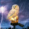 Owl     Lawn Ornament Waterproof Outdoor Yard Garden Lamp Decor