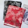 Elegant Floral Jacquard Woven Scarf Shawl for Europe and America