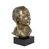 Johann Wolfgang von Goethe - marble bust, statuette of a famous person, decoration for office, school, and hotel by the Art-Dog brand