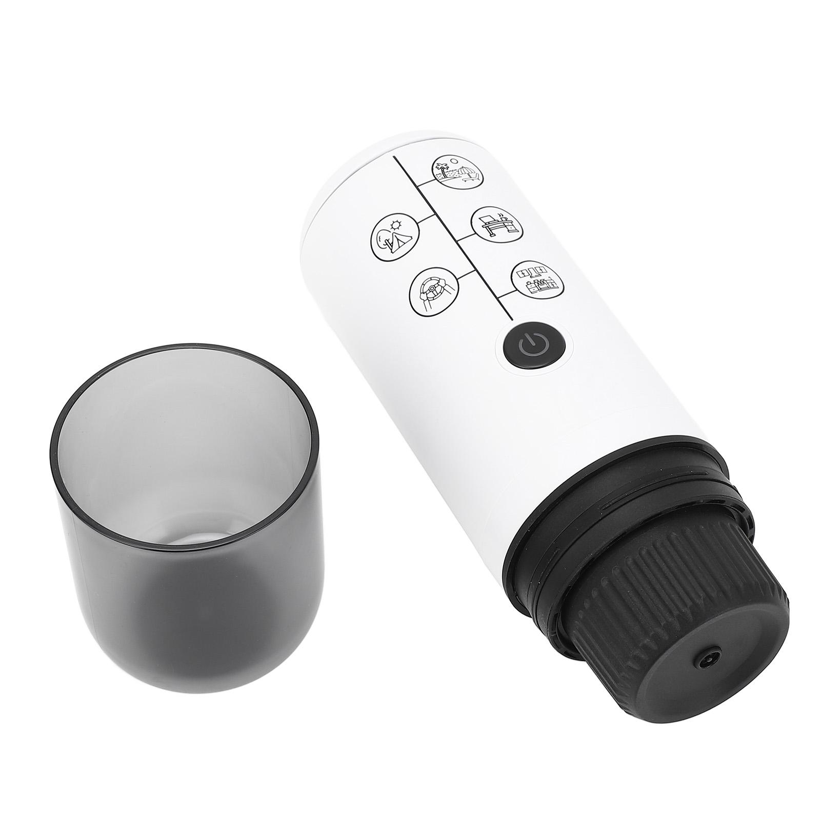 

Portable Electric Coffee NaMachine Cordless Rechargble 17 Bar Pressure Electric Capsule Coffee Maker for Outdoor Home