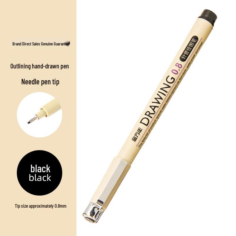 

Fine Tip Black Manga Pen - 0.05mm to 0.4mm Needle Point for Drawing and Outlining