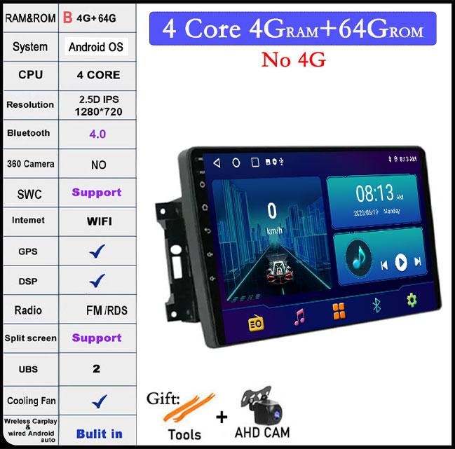 10 Inch For Jeep Wrangler 3 JK 2007 - 2018 QLED DSP RDS Android 14 Car Radio Autoradio GPS Navigation Stereo