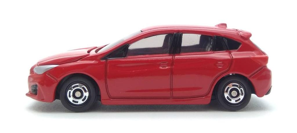 For Box Takara Tomy Tomica Subaru Impreza Sports Pure Red [Not Sale, Included]