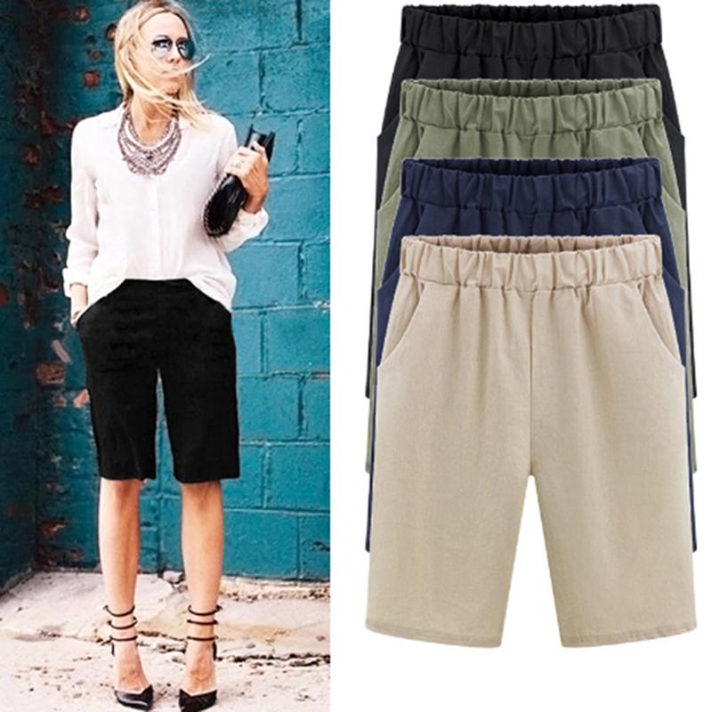 Buy Summer Sexy Women Fashion Shorts Cotton Shorts Solid Color Pants