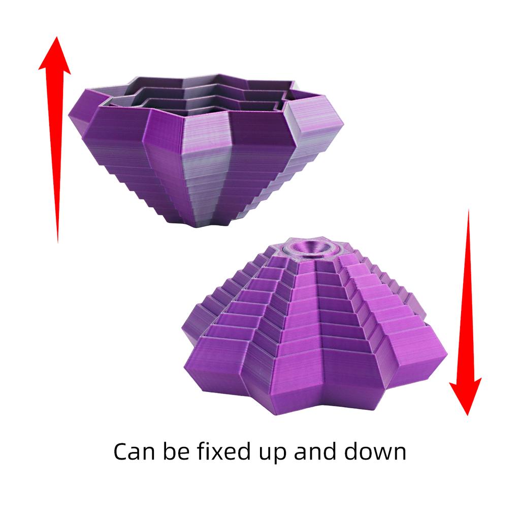 3D Printing Decompression Octagonal Star Spinning Music, Decompression Model Toy Gifts, Decompression Small Gifts