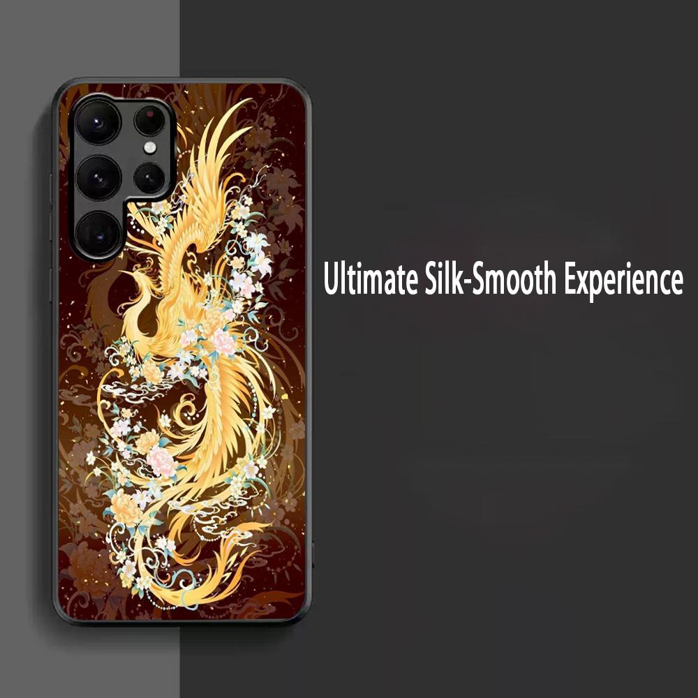 Phoenix classic cool design Phone Case For Samsung Galaxy S25 S24 S23 S22 S21 S20 Plus Ultra Note20 Limited Soft Black