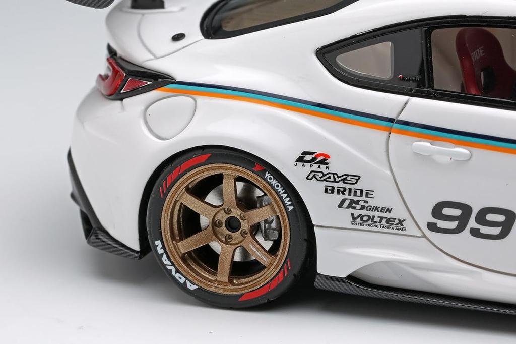 Makeup EIDOLON Trust Greddy GR86 Turbo Tokyo Auto Salon 2023 Finished Model EM664 1/43