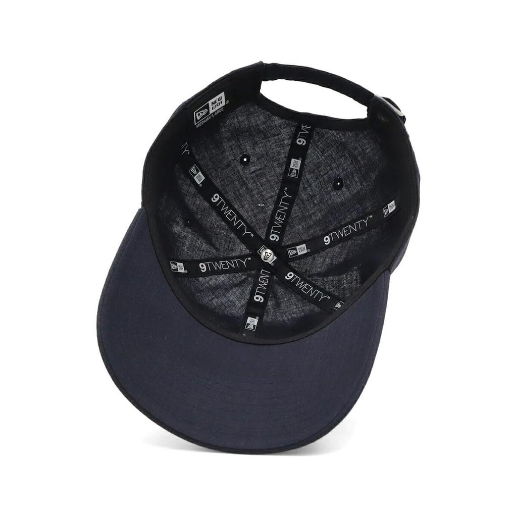 [New Era] Cap Long Visor ONSPOTZ Exclusive Dark Navy ML 9Twenty Long Visor Easy Snap Cotton Flax Handwritten Logo
