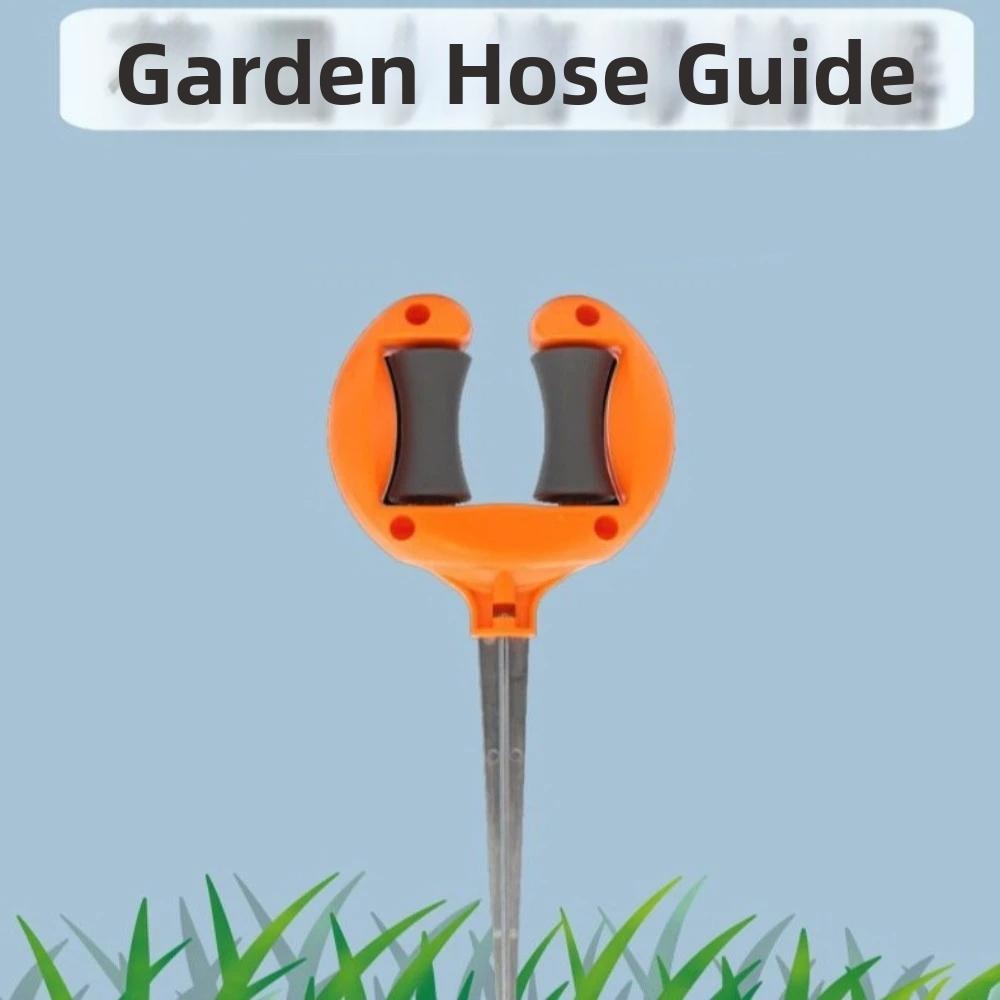 Roller Top Garden Hose Guide Durable Hose Guide Spike Lawn Hose Guide  Flower Irrigation
