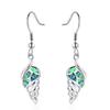 New Fashionable Personalized Black Gold Blue Conch Earrings Versatile Earrings