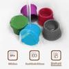 6PCS Reusable Silicone Wine Corks, Glass Corks Beverages Beer Champagne Bottle Stoppers To Keep Fresh
