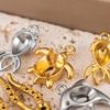 1pc 5pcs 8pcs Stainless Steel Fish Dolphin Turtle Octopus Crab Pendant Base Frames Blank Bezel DIY Necklace Charm Jewelry Making