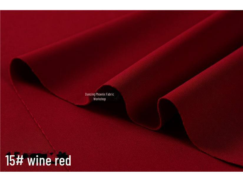 300g Two-Way Stretch Thin Air Layer Knit Fabric for Smooth, Thick, and Comfortable Sweaters