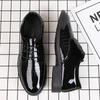 Men Leather Shoes Business Formal Fashion Leather Shoes Korean Style Casual Youth Versatile Men Leather Shoes