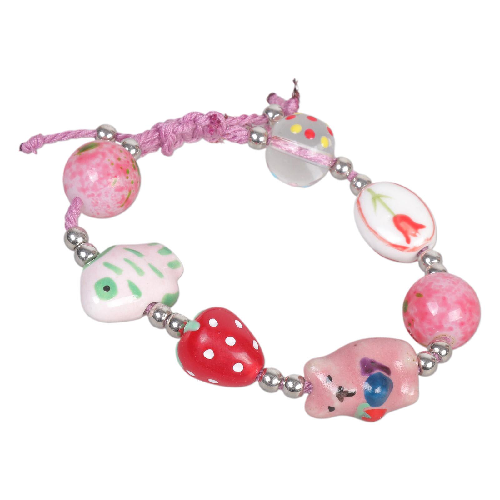 

Милый плетеный браслет с бурым медведем, элегантный браслет-шарм с медведем, шарм-браслет на запястье для девушек, ищущих нотку причудливости 21