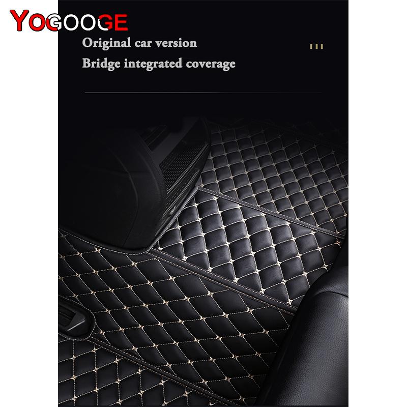 YOGOOGE Zakázkové autokoberce Pro BMW X1 E84 F48 Auto koberce Podlahové příslušenství