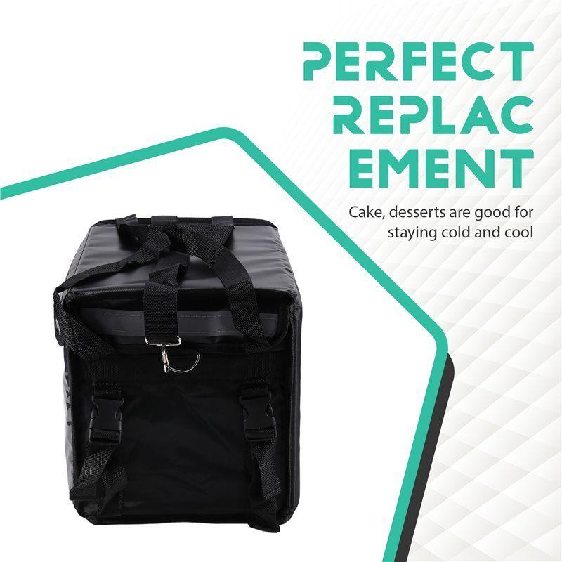 Waterproof 32L Motorcycle Trunk ulated Bag Refrigerated Backpack Takeout Bag Thickened Camping Cooler