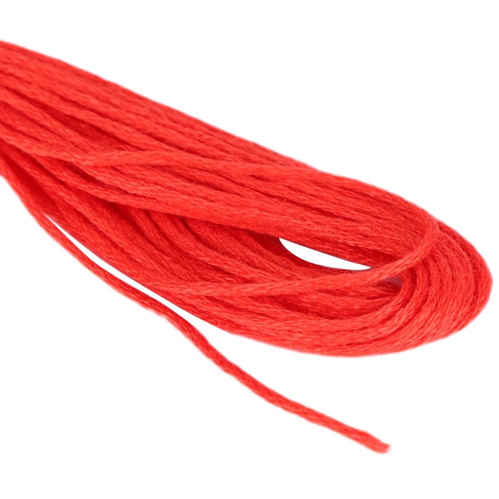 100pcs Polyester Cotton Cross Stitch Floss Rainbow Color Bracelet Yarn Embroidery Thread Embroidery