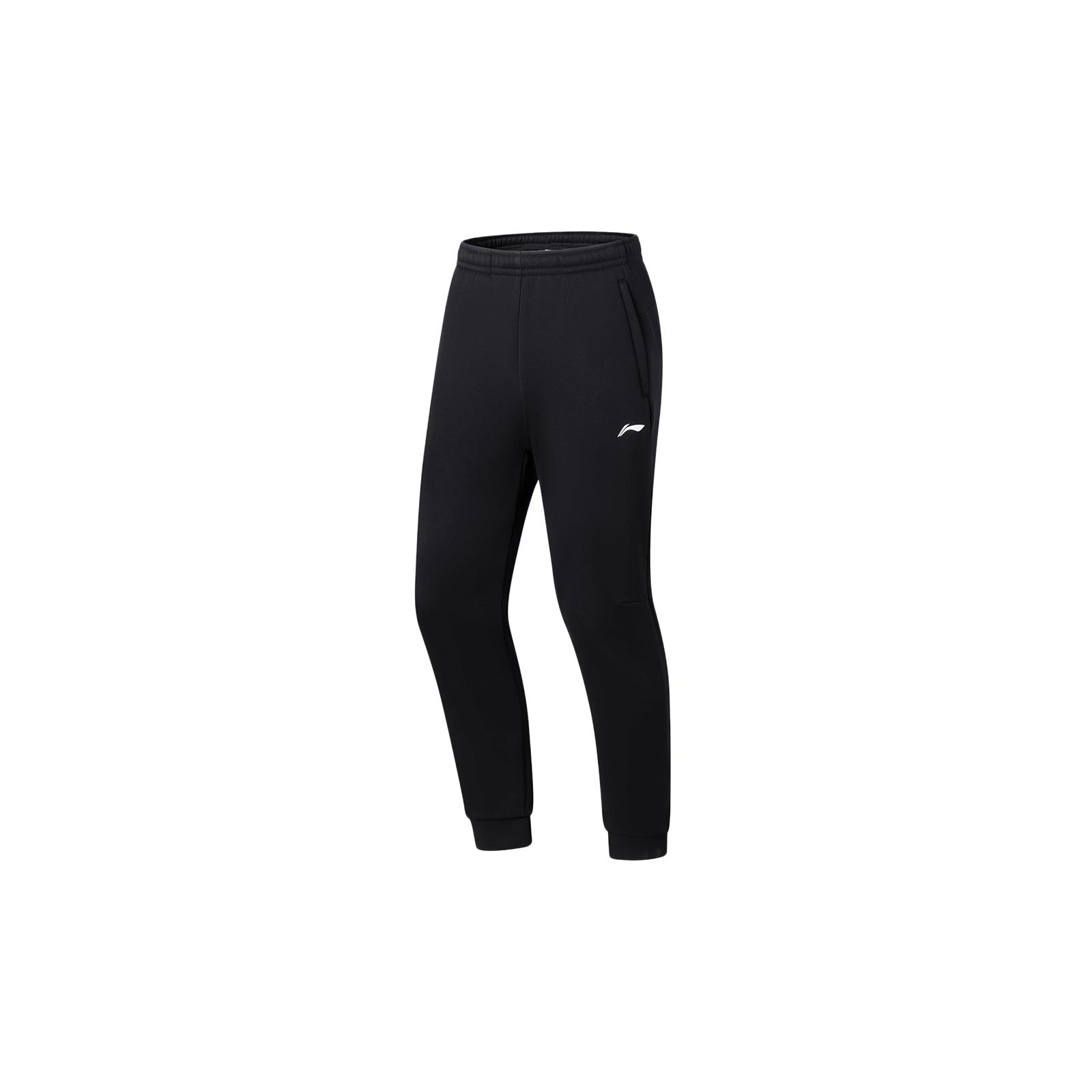 Li Ning Training Collection Fitness Collection Knitted Sweatpants Men s Black AKLT599-1 S