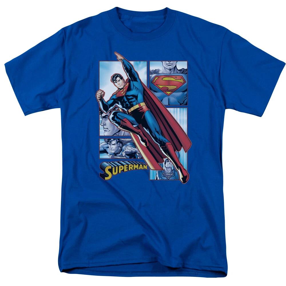 Superman  Panels  T-Shirt - to 5X S