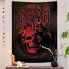 DDeaths Mental Rock Band Printed Large Wall Tapestry Art Science Fiction Room Home Decor Decor Blanket