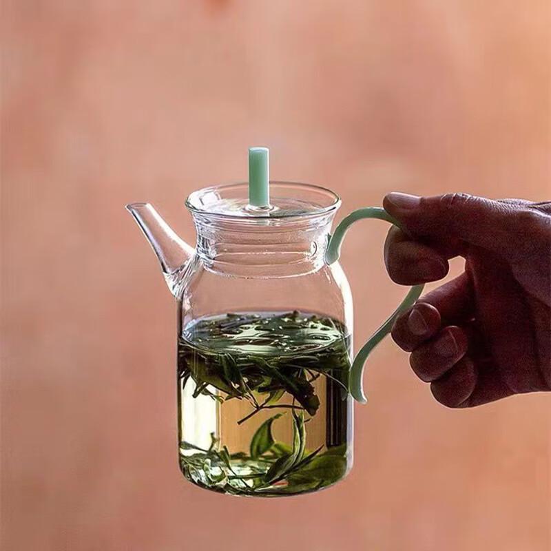 Lu Fenglai Imitation Song Heat-Resistant Glass Teapot