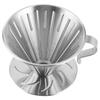 Aço inoxidável despeje sobre café gotejador cone filtro copo suporte acessórios para máquina de café casa