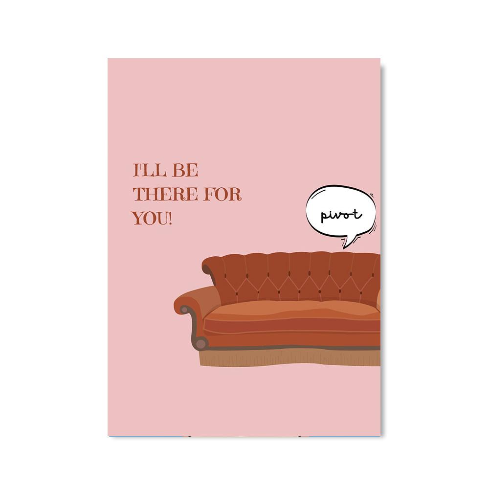 Новые тенденции Иллюстратор Плакаты Друзья Классика Телешоу Аксессуары Вонючий Кот Настенное Искусство Холст Картины Домашний Декор Без Рамки