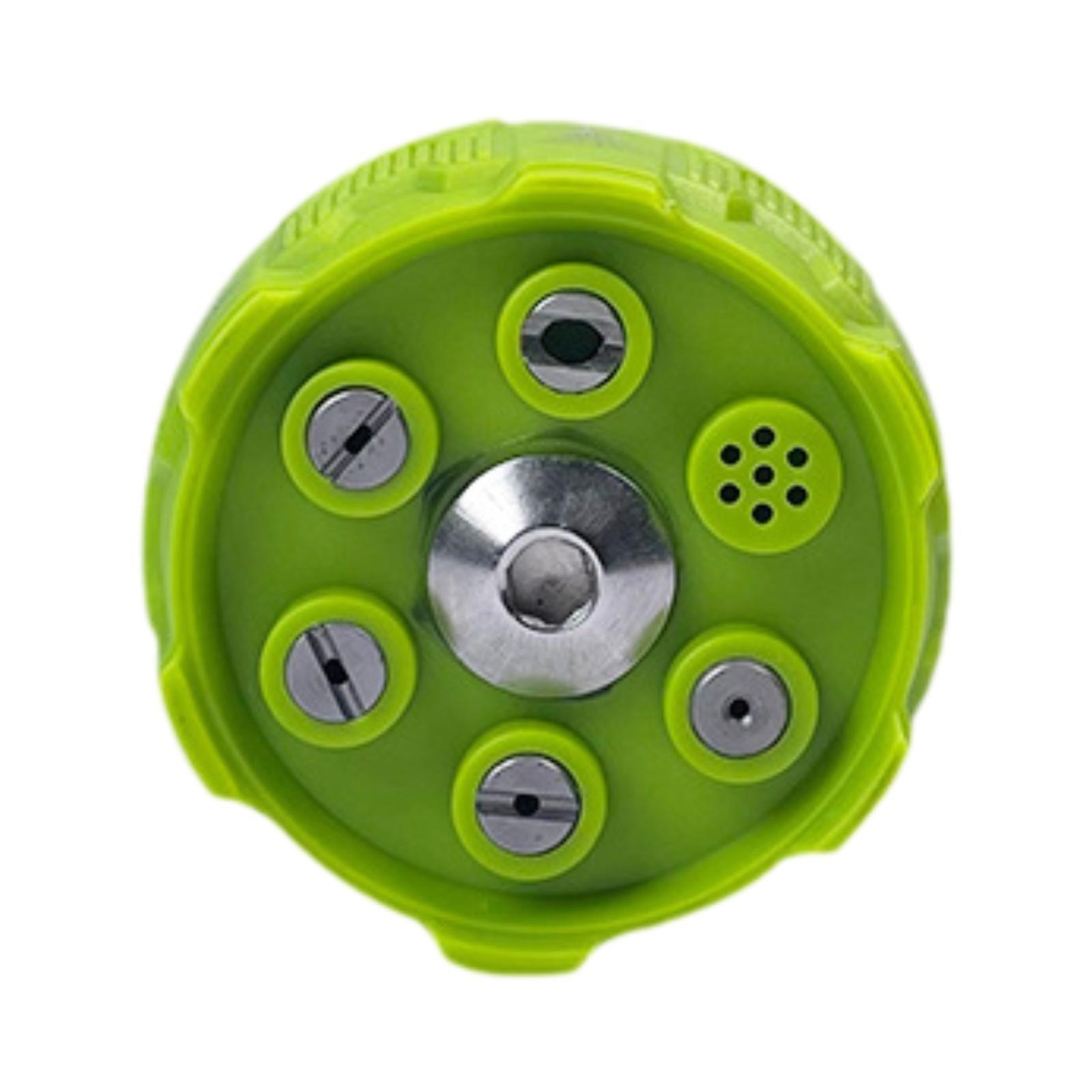 

6 in 1 Pressure Washer Nozzle Replacement Multi Angle 1/4 inch Quick Connect зелёный
