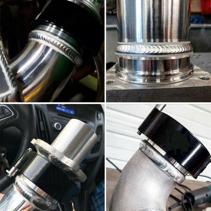 High Quality 5" Exhaust V-band Clamp Quick Release HD Clamp For 127mm Radiator Hose Wastegate Flanges Turbo Dump Pipe