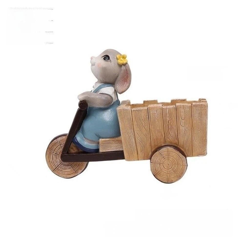 Tortoise Succulent Planter Dog Plant Holder Cute Cartoon Rabbit Flowerpot Home Decor StyleE