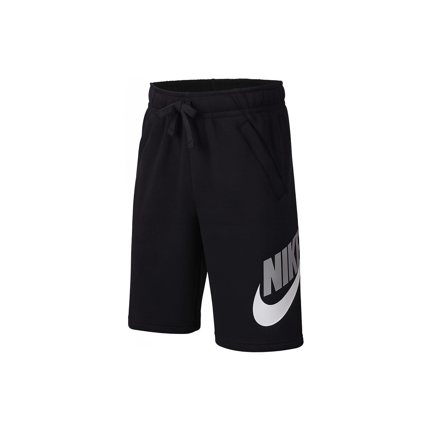 

Nike Cotton Logo Print Straight Leg Kids Shorts Kids shorts Black CK0509-010 S