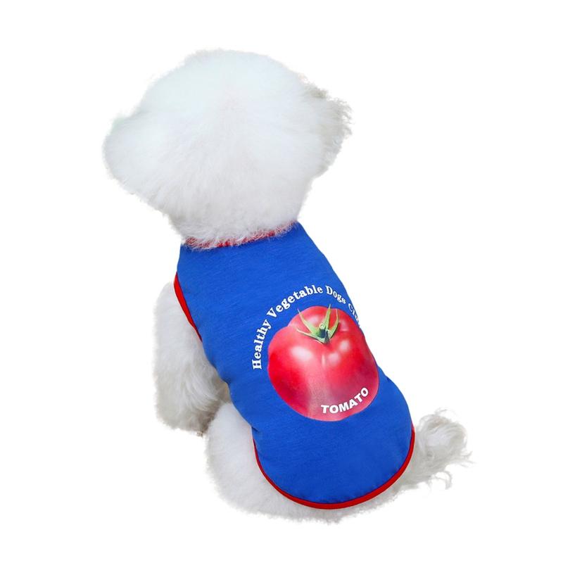 Pet Dog Cat Vegetables Printed Vest Summer Clothes