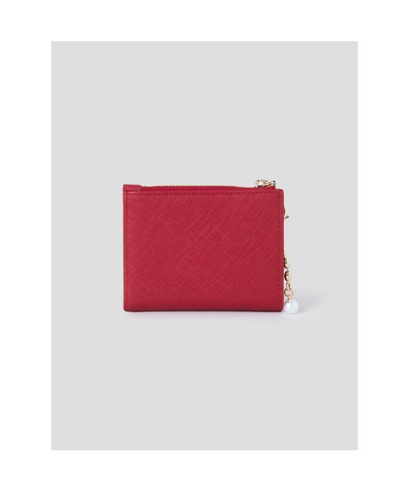 Beanpole Accessory Lucy Zipper Foldable Wallet - Red
