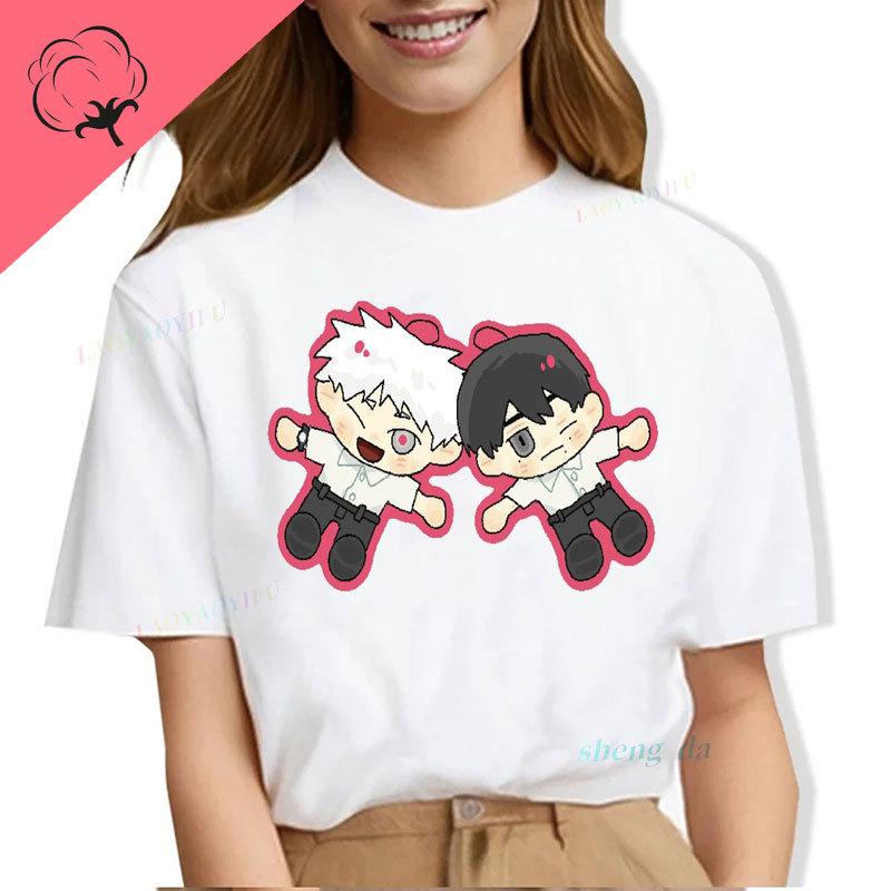 The Summer Hikaru Died Ga Shinda Natsu Aninme Shirt Cotton Crewneck Popular Hot Sale Cartoon Streetwear Harajuku Camisa Clothes