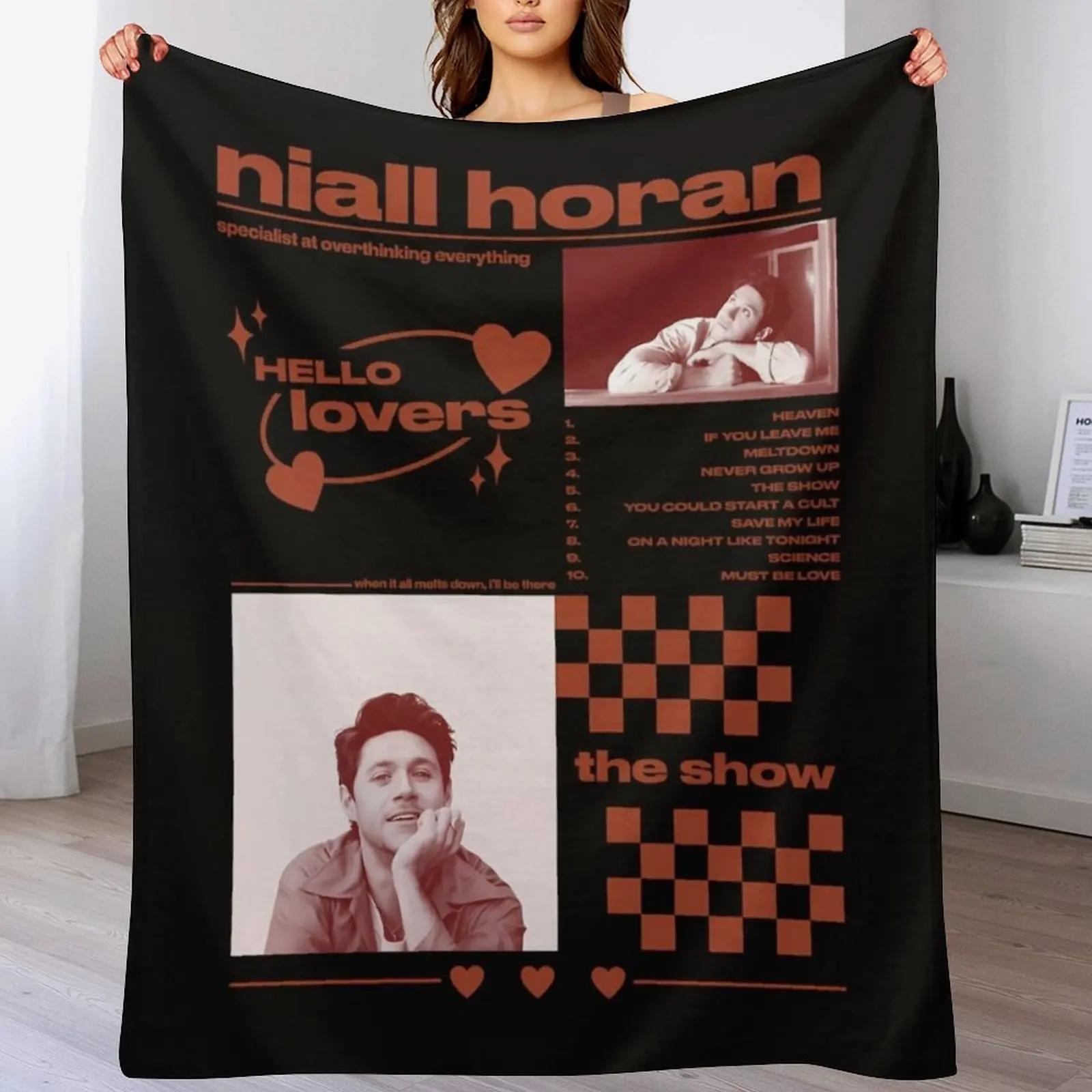 Creative Homewares Unisex White Niall Horan The Show New Album Throw Blanket Cozy Throw Blanket For Bed Sofa Chair
