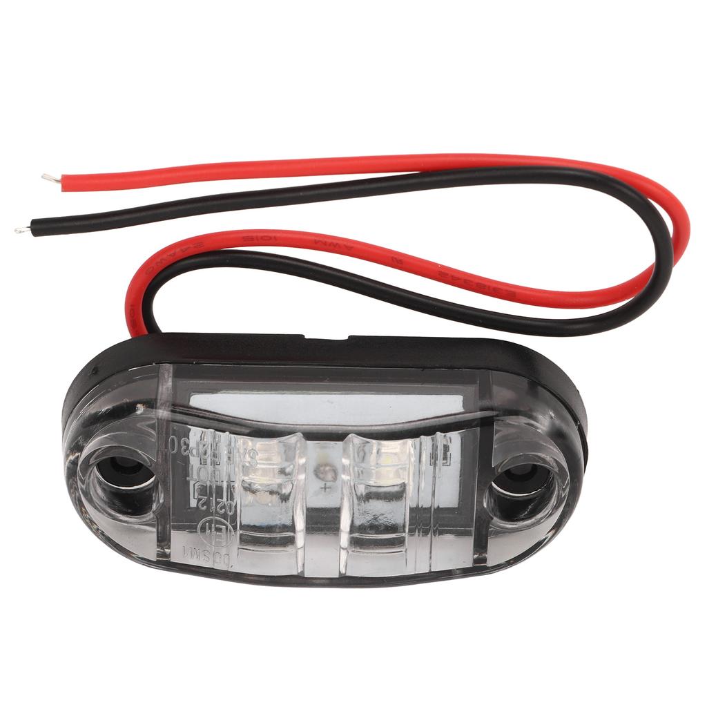 4 STÜCK LED Innen Seitenmarkierungsleuchten 12V Stabiles PC-Material Geeignet für Wohnmobile Schiffe Yachten