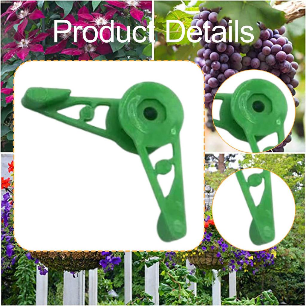 10 Pack of Adjustable Clips for Plant Stem Training In Gardens