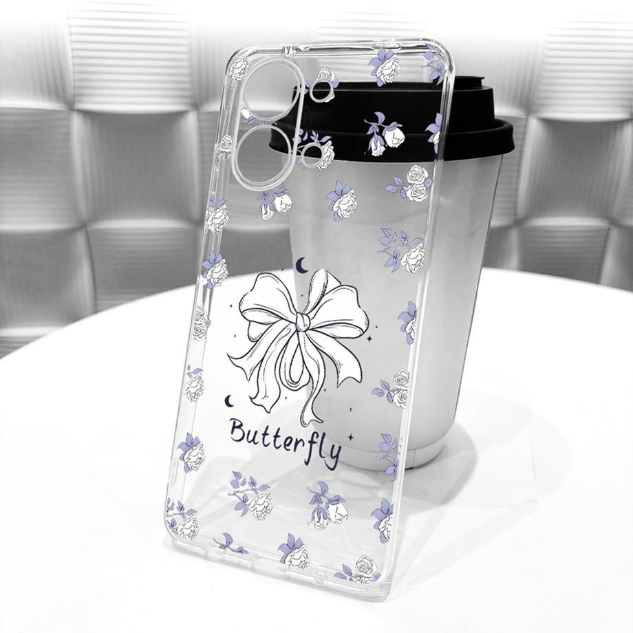 Flower Cartoon Fashion Design Phone Case For Vivo Y05 Y11D 4G Vivo Y11 Y21 5G Funda Soft Silicone Clear Back Cover V2553 V2554