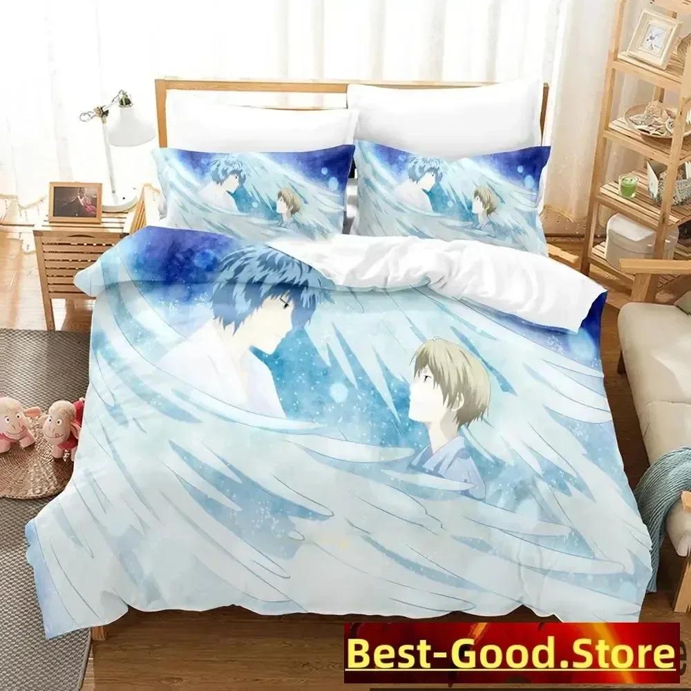 3D Print Anime Natsumes Book Of Friends Bedding Set Boys Girls Twin Queen King Size Duvet Cover Pillowcase Bed Boys Adult