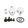 New Aluminum Valve Parts Block Off Plates Kit Intake Exhaust Manifold Baffle Gasket Set For LS EVAG EGR Engines TB-1029