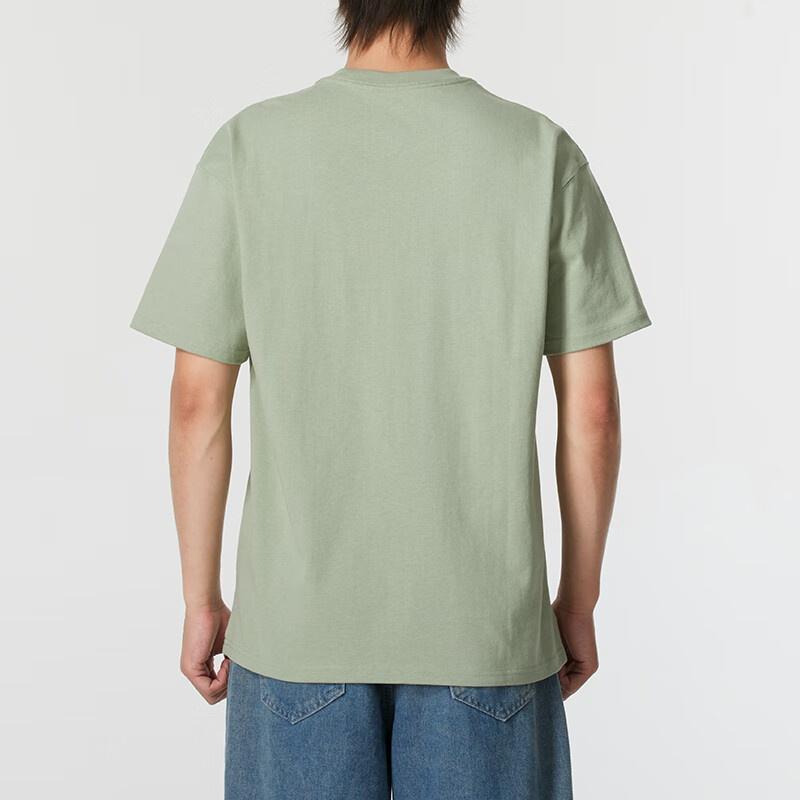 Nike Sportswear Label T-shirt Asia Sizing 'Light Green' Men's FZ5393-370